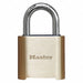 Combination Padlock 2 in Square Gold