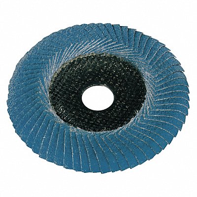 Flap Disc Convex 80 Grit 5 in dia.