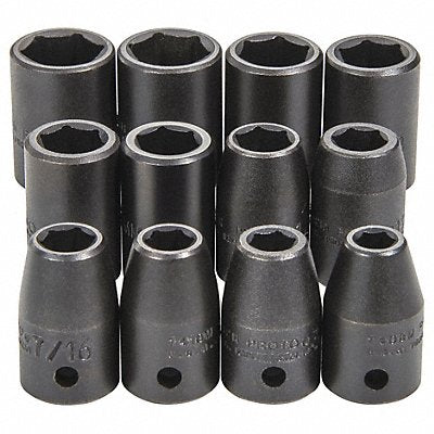 Impct Skt St Steel Blk Oxd 3/8-3/4 in