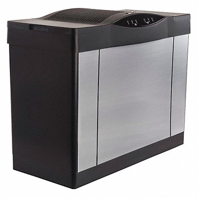 Portable Humid Evap 5.7gal Black Silver