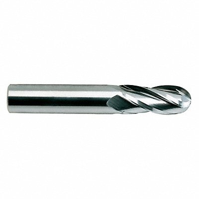 Ball End Mill Single End 1/2 Carbide