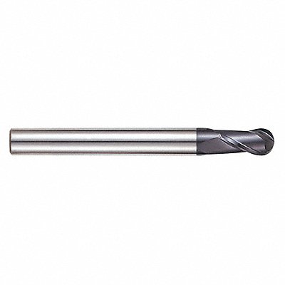 Ball End Mill Single End 3/8 Carbide