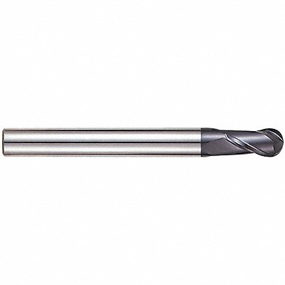 Ball End Mill Single End 1/8 Carbide