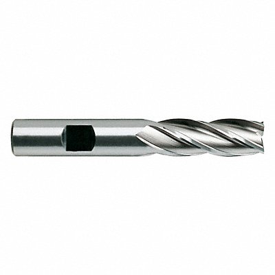 Sq. End Mill Single End HSS 3/8 