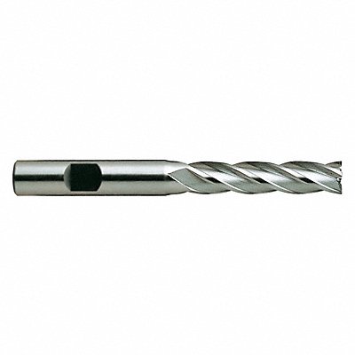 Sq. End Mill Single End HSS 1/2 