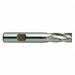 Sq. End Mill Single End HSS 5/8 