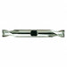 Sq. End Mill Double End HSS 1/8 