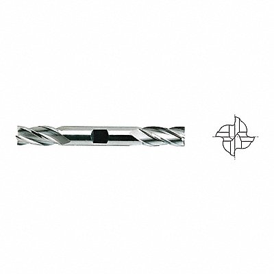 Sq. End Mill Double End HSS 9/32 