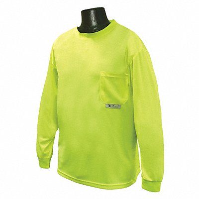 Long Sleeve T-Shirt 4XL 30 in Green