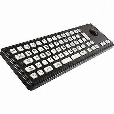 USB Keyboard with T-Ball 63 Key IP54 USB