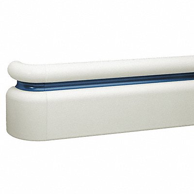 Handrail Linen White 6-1/4 in H 22 lb.