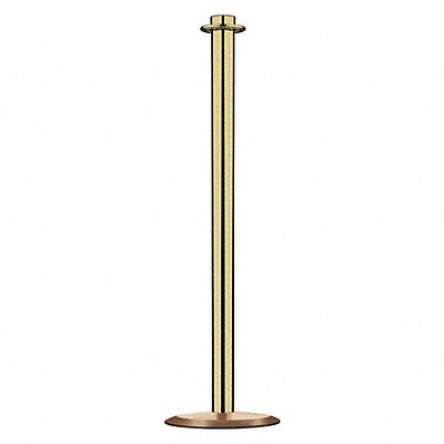 Contemp Top Post Polished Brass Univ