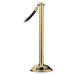 Contemp Top Post Polished Brass Trad