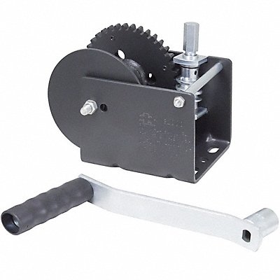 Gear Winch w/Hex Drive Worm Gear 2000 lb