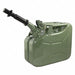 Gas Can 2.5 gal Green Include Spout