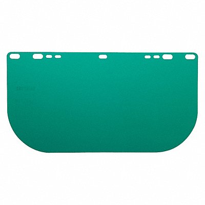 Face Shield Visor Dark Green 3/64inT