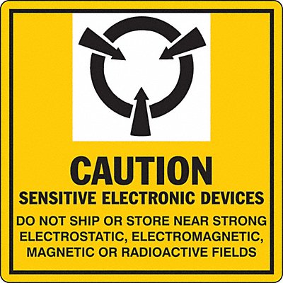 Electronics Label 4 X4 Paper PK250