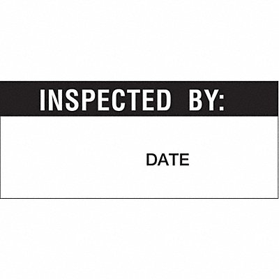 Quality Inspectn Label 1-1/2 W PK70
