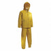 Rain Suit w/Jacket/Bib Unrated Yellow XL