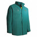 Chemtex Rain Jacket Hood Snaps Green S