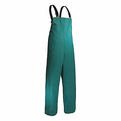 Rain Bib Overall Unrated Green 5XL