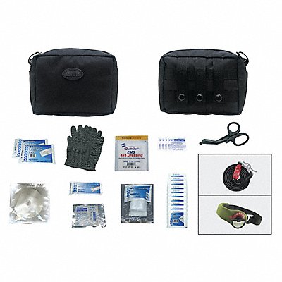 Emrgncy Medical Kit 26 Components Blk