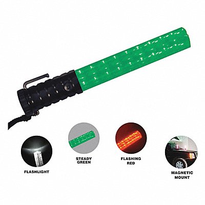 LED Safety Light 11.5inH Green/Red/White