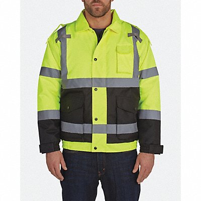 Bomber Jacket M Yellow/Black