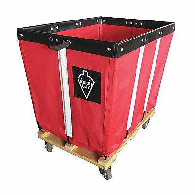 Basket Truck 12 Bu. Cap. Red 36 in L