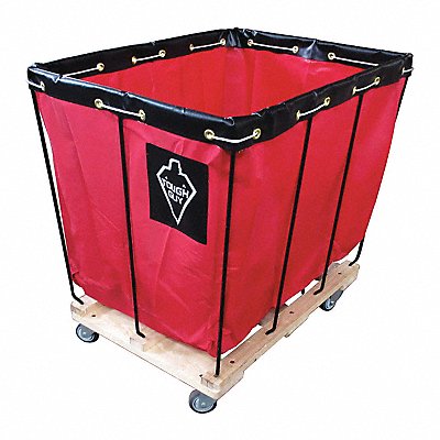 Basket Truck 12 Bu. Cap. Red 36 in L