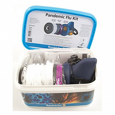 Half Mask Respirator Kit M/L Blue