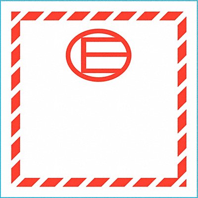 Label 4 1/2 in x 4 1/2 in Paper