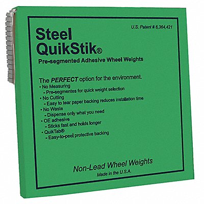 Adhsv Wheel Weight 1280 Piece 0.25 Oz.