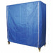 Cart Cover 48x18x74 Blue Nylon Zipper