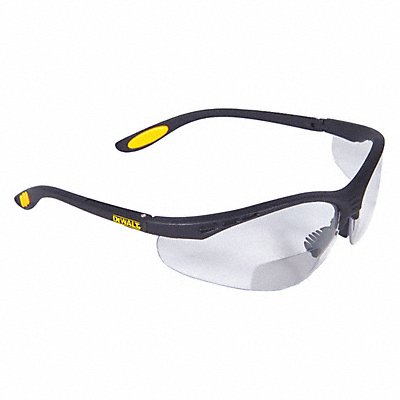 Safety Reading Glasses +2.00 Clear Lens