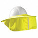 Visor with Neck Shade Cotton Yellow