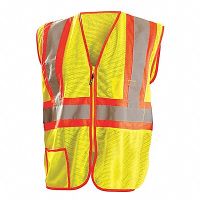 Safety Vest Yellow 2-Tone Class 2 4XL