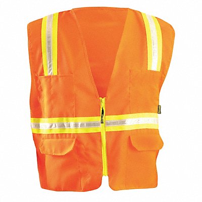 Orange Cool Mesh Vest Large