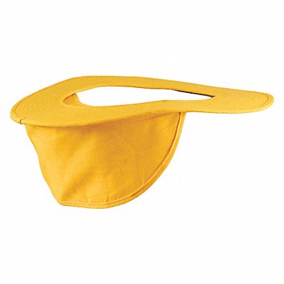 Visor with Neck Shade Yellow