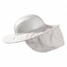 Visor with Neck Shade White