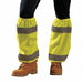 High Visibility Yellow Leg Gaitor PR