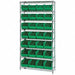 G7065 Bin Shlvng 12inx74inx36in Green