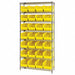 G7066 Bin Shlvng 14inx74inx36in Yellow