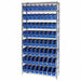 G7080 Bin Shlvng 12inx74inx36in Blue