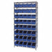 G7083 Bin Shlvng 18inx74inx36in Blue