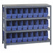 G7415 Bin Shlvng 12inx39inx36in Blue