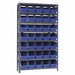 G7419 Bin Shlvng 12inx75inx36in Blue