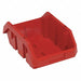 Cross-Stacking Bin Red PP 5 in