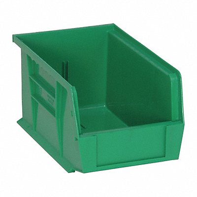 G7039 Hang and Stack Bin Green PP 5 in