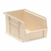 G7039 Hang and Stack Bin Ivory PP 5 in